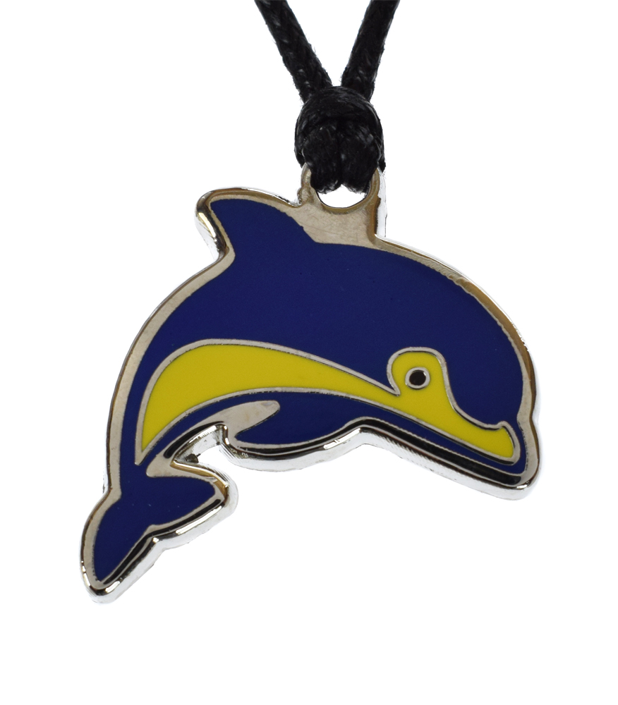DOLPHIN - Blue/Yellow by Black Salamander